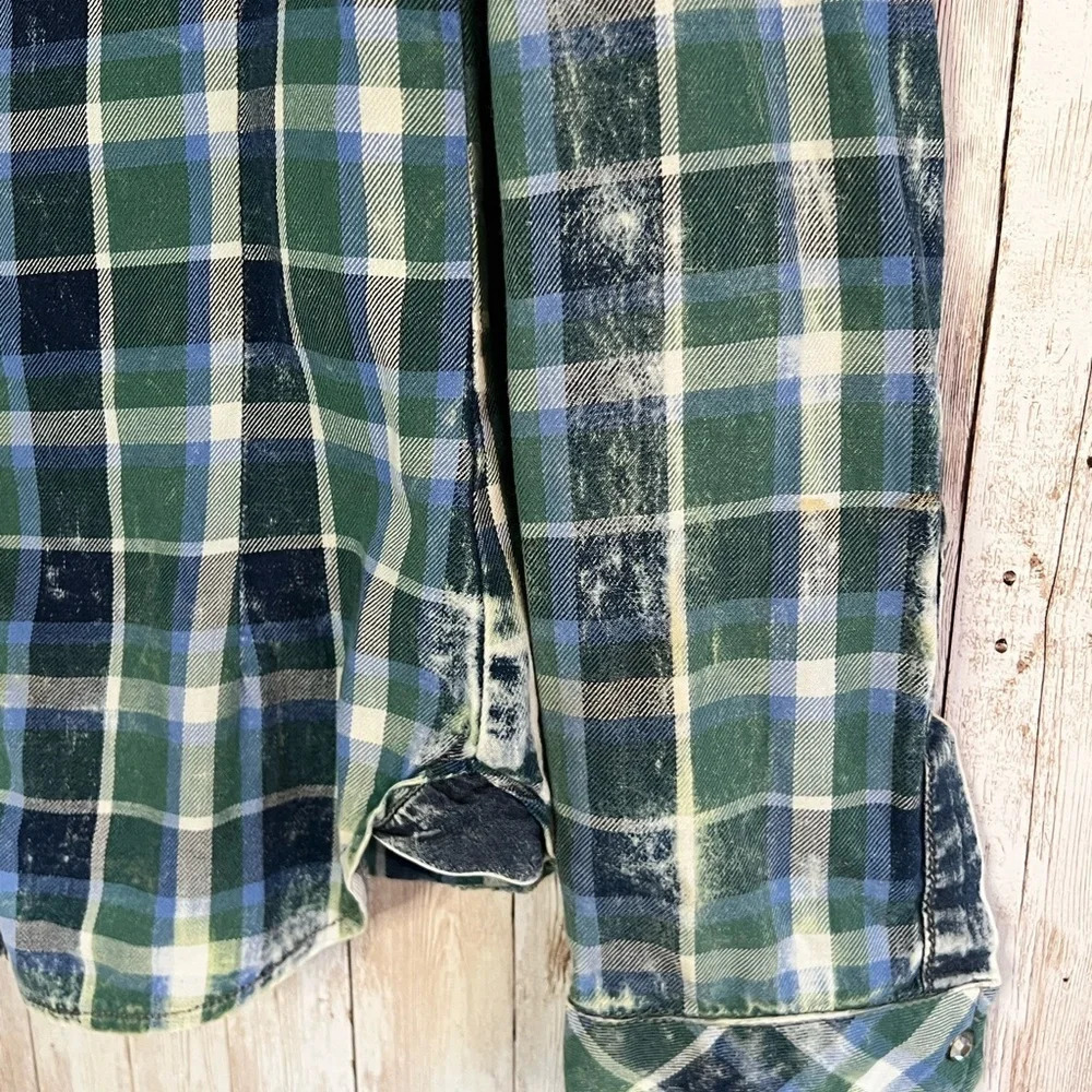 Distressed Western Button Down - Picture 3 of 5